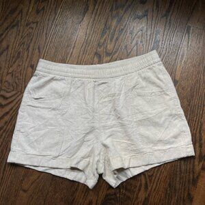 Women's Old Navy HighRise Linen Shorts Size S Beige
